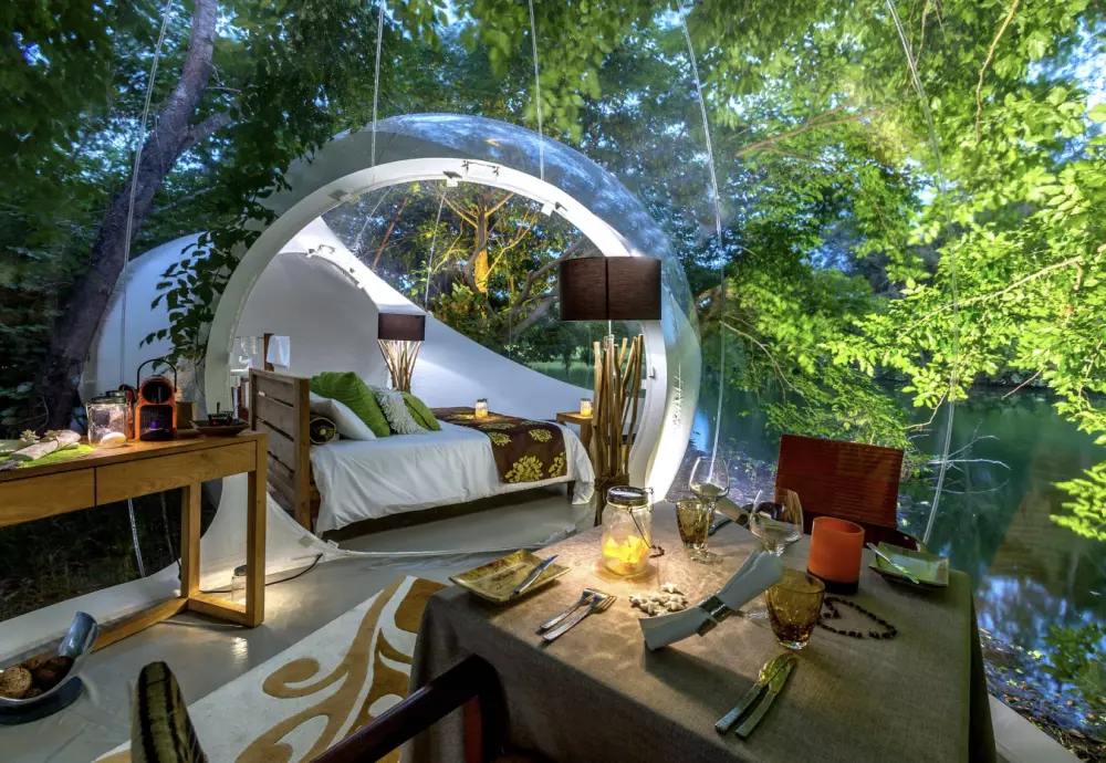 tunnel bubble ball tent